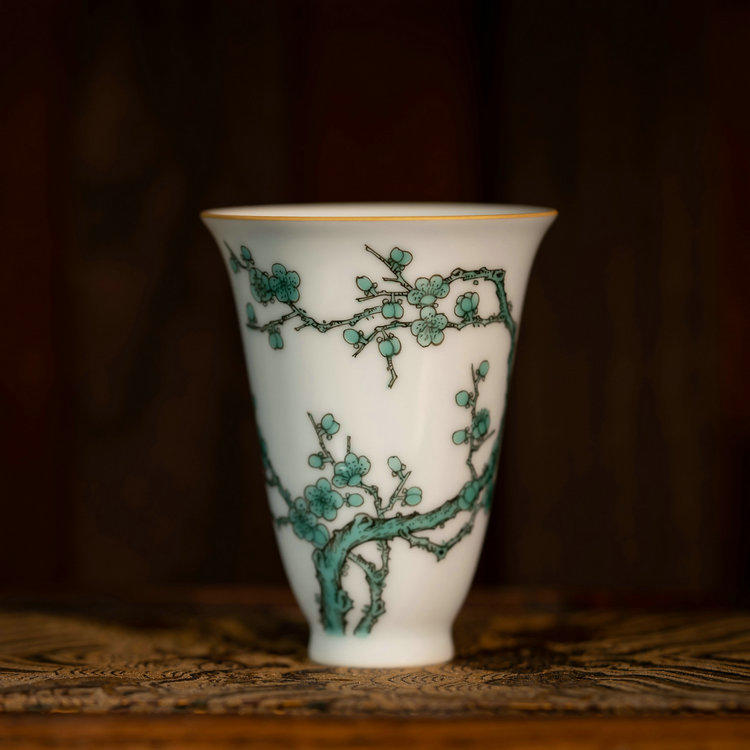 Plum Blossom Tea Cup